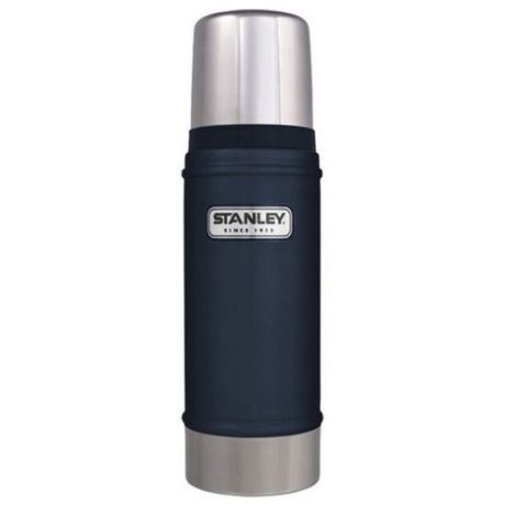 Классический термос STANLEY Classic Vacuum Insulated Bottle (0,47 л) темно-синий