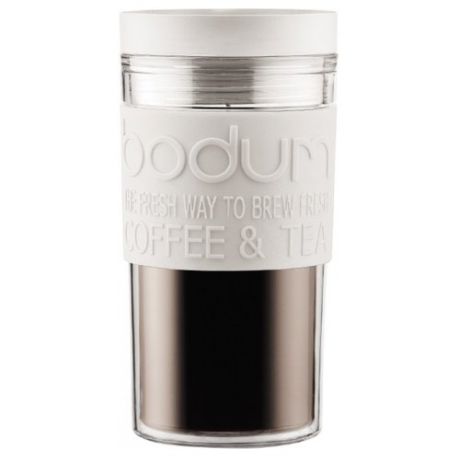 Термокружка Bodum Travel Mug (twist) (0,35 л) белый