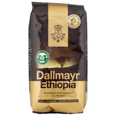 Кофе в зернах Dallmayr Ethiopia, арабика, 500 г