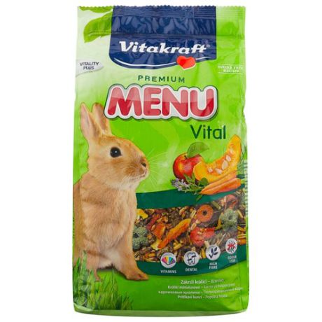 Корм для кроликов Vitakraft Menu Vital 1 кг