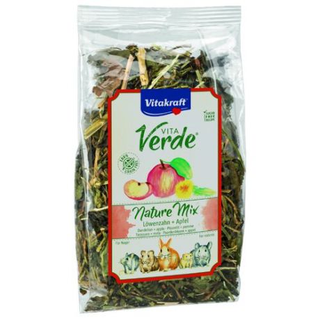 Лакомство для грызунов Vitakraft Vita Verde Nature Mix одуванчик и яблоко 80 г