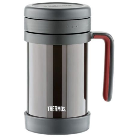 Классический термос Thermos TCMF-501 (0,5 л) черный/бордовый