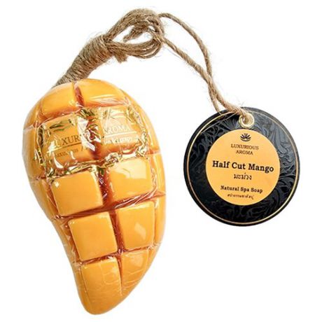 Мыло ручной работы Aur’Darrica Luxurious Aroma Манго натуральное СПА фруктовое фигурное, 110 г