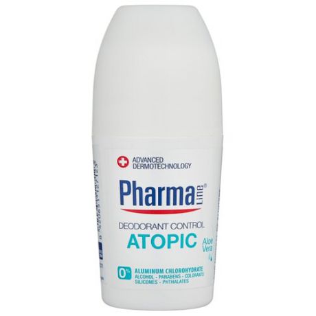Дезодорант ролик Pharmaline Atopic, 50 мл