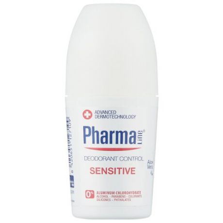 Дезодорант ролик Pharmaline Sensitive, 50 мл