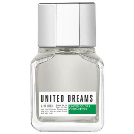 Туалетная вода UNITED COLORS OF BENETTON United Dreams Men Aim High, 60 мл