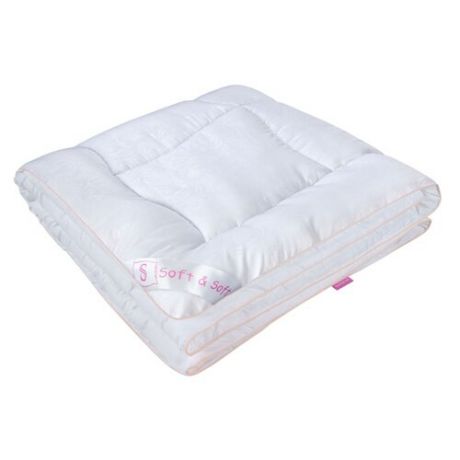 Одеяло Традиция Soft&Soft Шелк белый 140 х 205 см