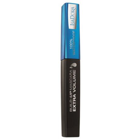 IsaDora Тушь для ресниц Build-Up Mascara Extra Volume 100% Waterproof, 23 dark blue