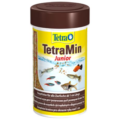 Сухой корм Tetra TetraMin Junior для рыб 100 мл