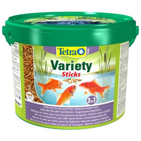 Сухой корм Tetra Pond Variety Sticks для рыб 10000 мл