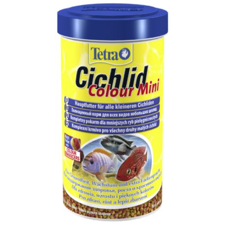 Сухой корм Tetra Cichlid Colour Mini для рыб 500 мл