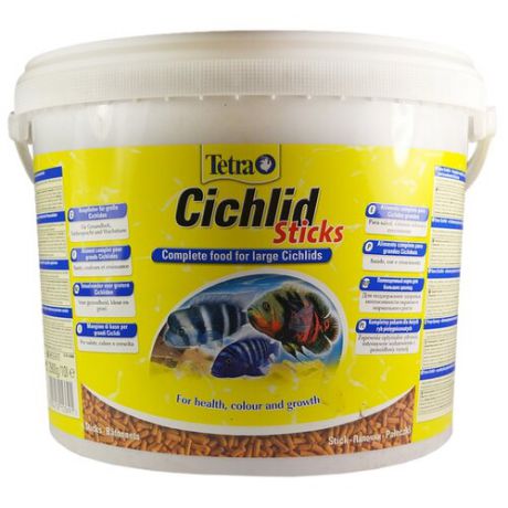 Сухой корм Tetra Cichlid Sticks для рыб 10000 мл
