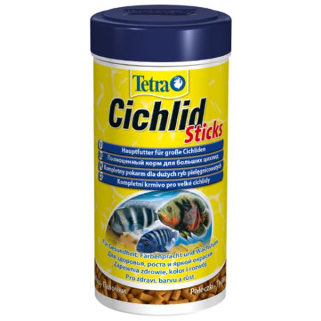 Сухой корм Tetra Cichlid Sticks для рыб 250 мл