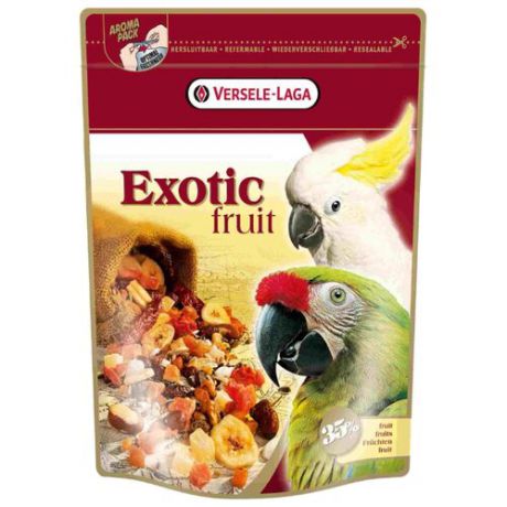 Лакомство для птиц Versele-Laga с фруктами Exotic Fruit 600 г