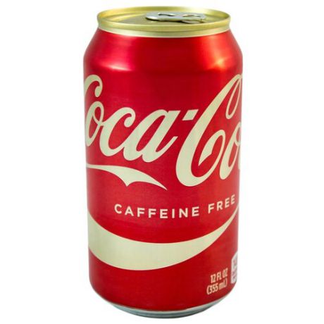 Газированный напиток Coca-Cola Caffeine Free, США, 0.355 л