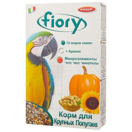 Fiory корм Pappagalli для крупных попугаев 700 г