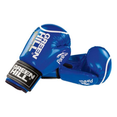 Боксерские перчатки Green hill Panther (BGP-2098) синий 10 oz