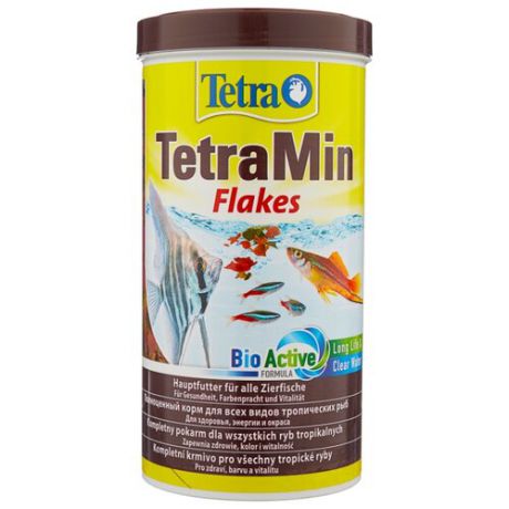 Сухой корм Tetra TetraMin flakes для рыб 1000 мл 200 г