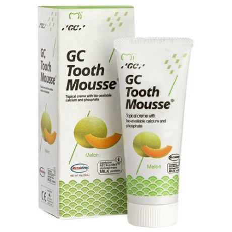 Зубной гель GC Corporation Tooth mousse, дыня, 35 мл