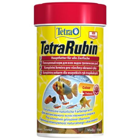 Сухой корм Tetra TetraRubin Flakes для рыб 100 мл