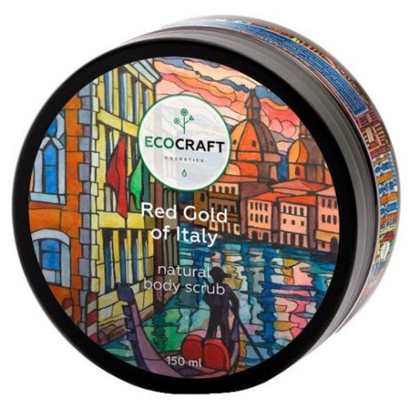 EcoCraft Скраб для тела Red gold of Italy 150 мл