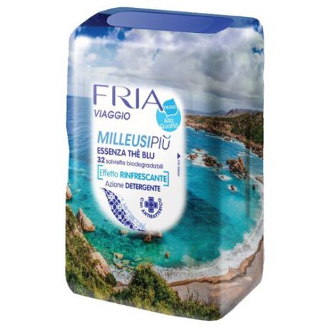 Влажные салфетки FRIA Travel освежающие 32 шт.