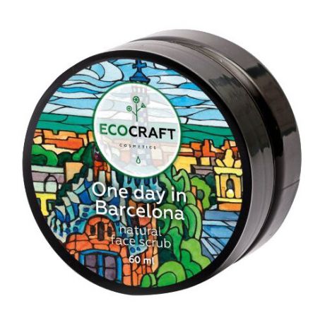 EcoCraft скраб для лица One day in Barcelona 60 мл