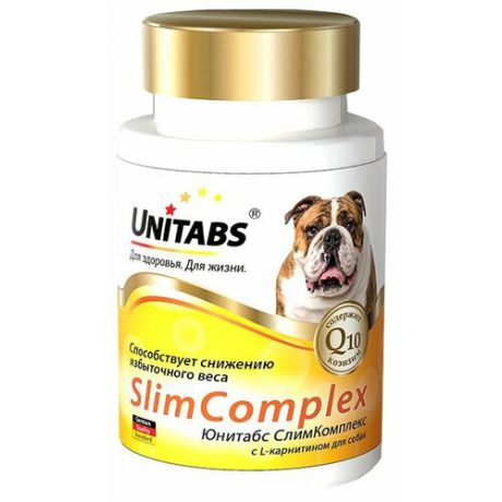 Добавка в корм Unitabs SlimComplex с L-карнитином 100 шт.