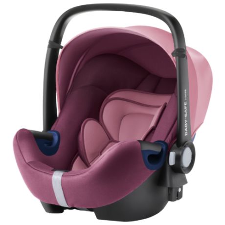 Автокресло-переноска группа 0+ (до 13 кг) BRITAX ROMER Baby-Safe2 i-Size, Wine Rose