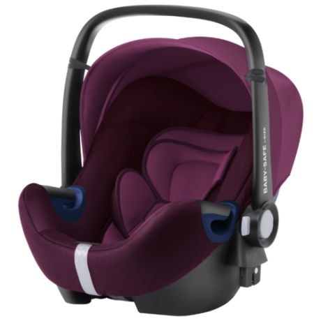 Автокресло-переноска группа 0+ (до 13 кг) BRITAX ROMER Baby-Safe2 i-Size, burgundy red