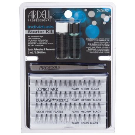 Ardell стартовый набор для наращивания Duralash Starter Kit 2 мл black