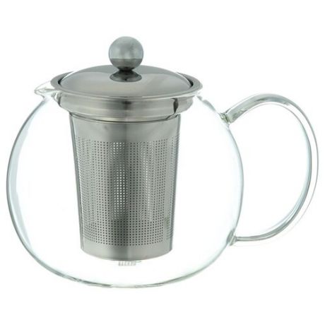 IRIS Barcelona Заварочный чайник I3322-I 700 мл прозрачный/серебристый