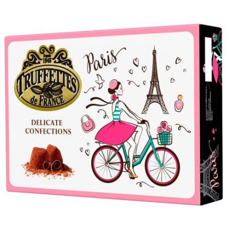 Набор конфет Chocmod Truffettes de France "Paris" 500 г розовый/белый