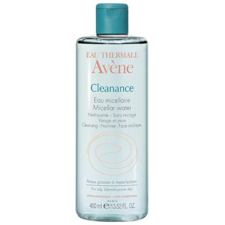 AVENE Cleanance Мицеллярная вода для проблемной кожи, 400 мл