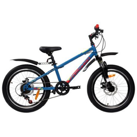 Подростковый горный (MTB) велосипед FORWARD Unit 20 3.0 Disc (2019) синий 10.5" (требует финальной сборки)