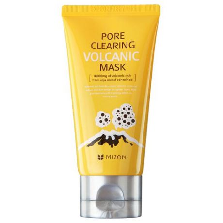 Mizon Pore Clearing Volcanic Mask очищающая маска с вулканическим пеплом, 80 г