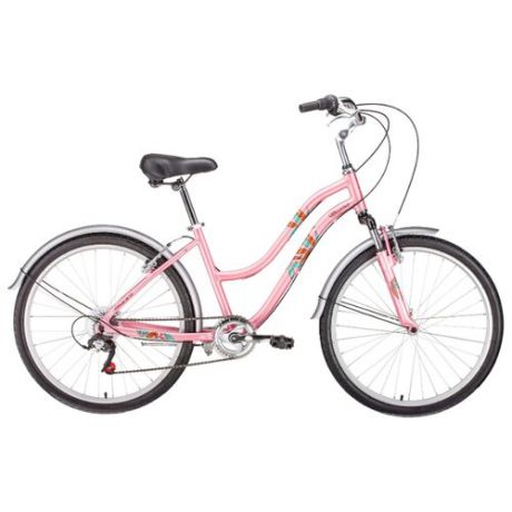 Городской велосипед FORWARD Evia Air 26 1.0 (2019) розовый матовый 16" (требует финальной сборки)