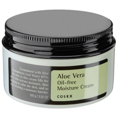 Крем для тела COSRX Aloe Vera Oil-Free Moisture Cream, банка, 100 г