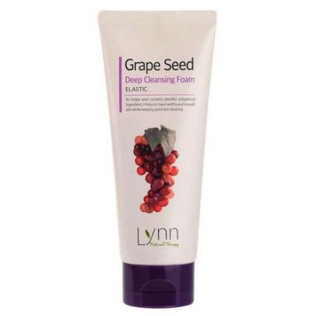 Welcos пенка очищающая виноградная Natural Therapy Lynn Grape Seed, 120 г