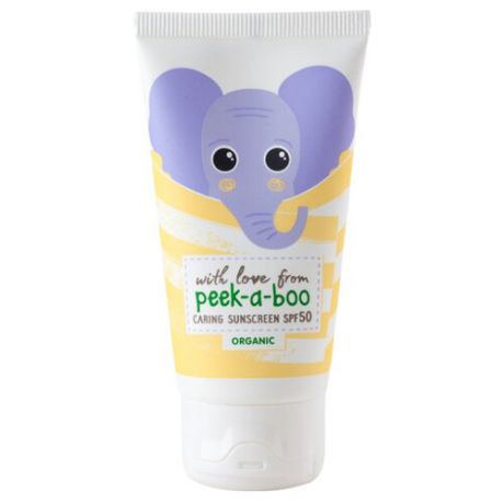 Peek-a-boo органический детский солнцезащитный крем SPF50 50 мл