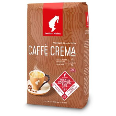 Кофе в зернах Julius Meinl Caffe Crema Premium Collection, арабика/робуста, 1 кг