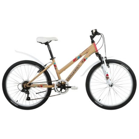 Подростковый горный (MTB) велосипед FORWARD Iris 24 1.0 (2019) песочный 13" (требует финальной сборки)