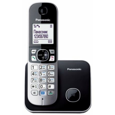 Радиотелефон Panasonic KX-TG6811 черный