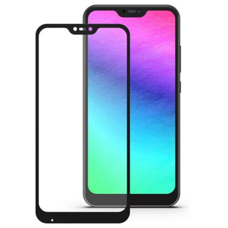 Защитное стекло Mobius 3D Full Cover Premium Tempered Glass для Xiaomi Redmi 6 Pro черный