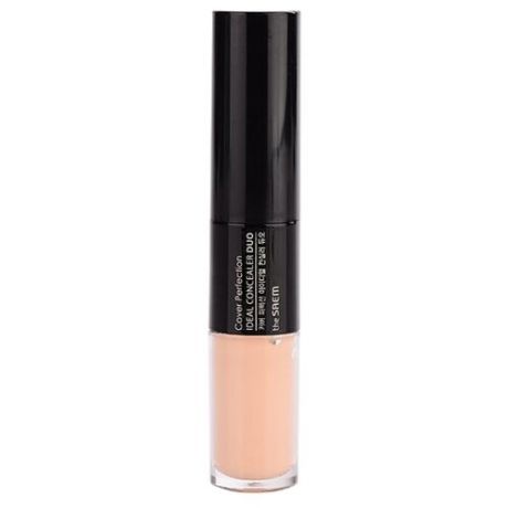 The Saem Консилер Cover Perfection Ideal Concealer Duo, оттенок 1.5 Natural Beige