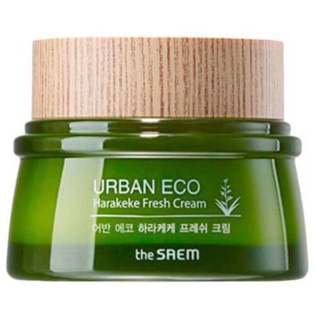 The Saem Urban Eco Harakeke Fresh Cream Освежающий крем для лица с экстрактом новозеландского льна, 60 мл