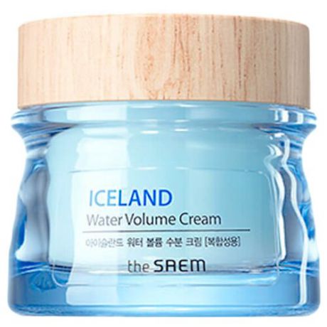 The Saem Iceland Water Volume Hydrating Cream(For Combination Skin) Крем минеральный для лица, 80 мл