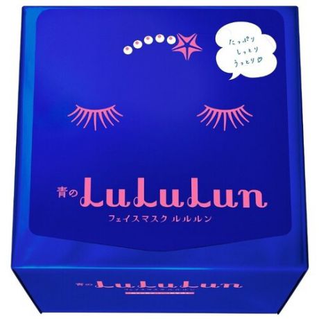 LuLuLun тканевая маска Face Mask Blue увлажняющая, 620 г, 32 шт.