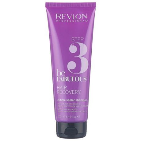 Revlon Professional шампунь Be Fabulous Step 3 Hair Recovery, запечатывающий кутикулу 250 мл