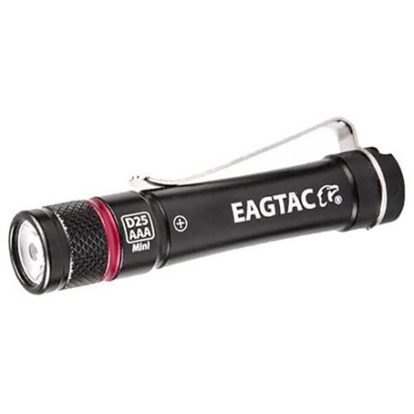 Ручной фонарь EagleTac D25AAA Mini XP-G2 S2 черный/красный